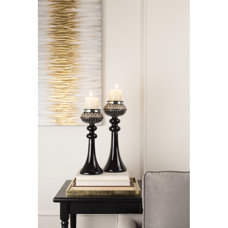 Astoria Grand 2 Piece Plastic Candlestick Set Wayfair